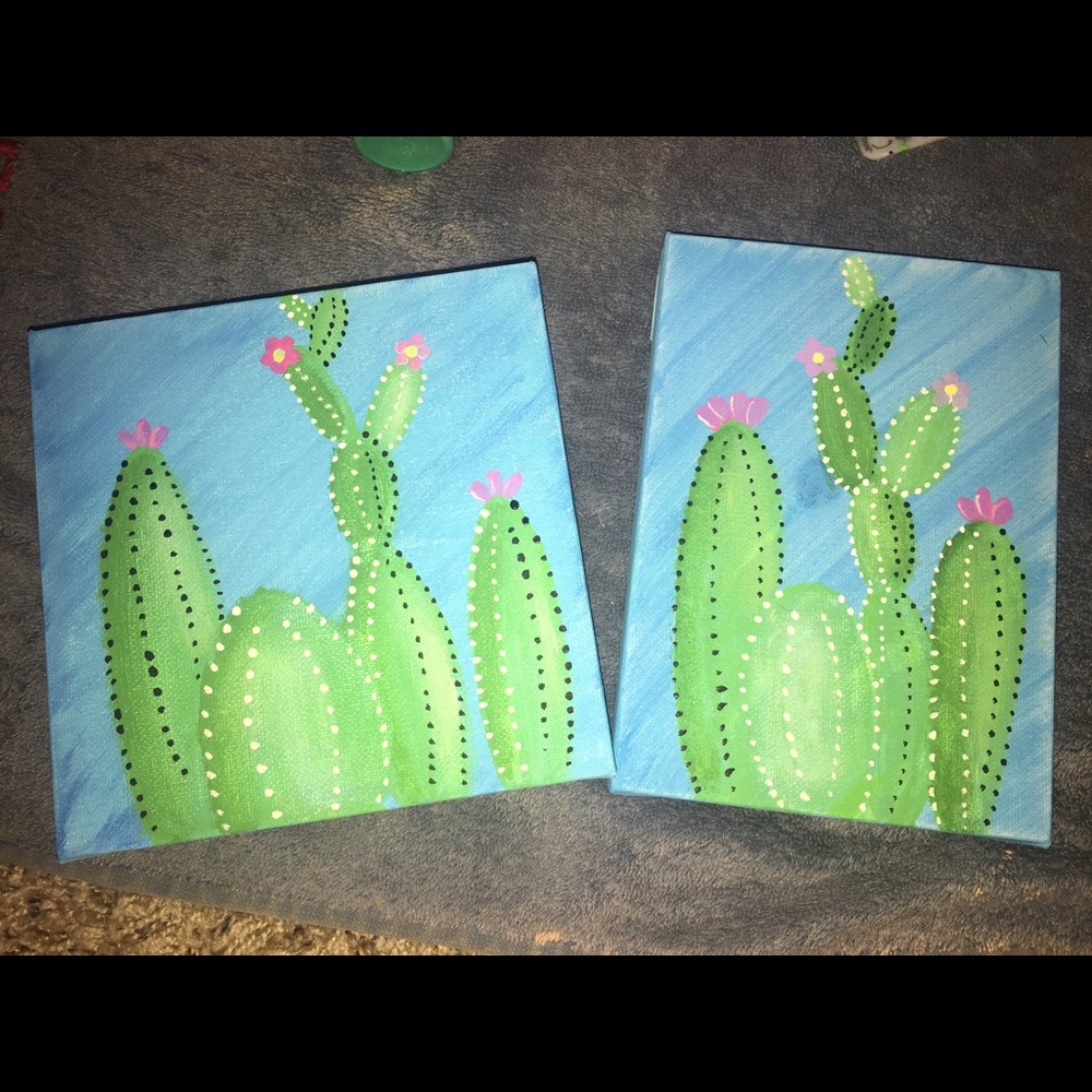 Cactus Painting
